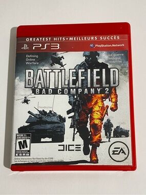 PS3 PlayStation Battlefield: Bad Company 2 [Greatest Hits] CIB Complete Vintage